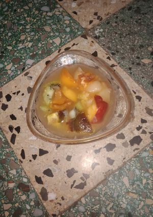 صورة لوصفة سلاطة الفواكه
