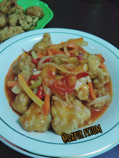 Foto resep Ayam tepung asam manis
