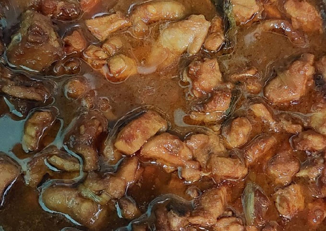 Ayam Kecap Toping Mie Ayam
