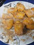 Buñuelos de vientos. 3 ingredientes y 5 minutos