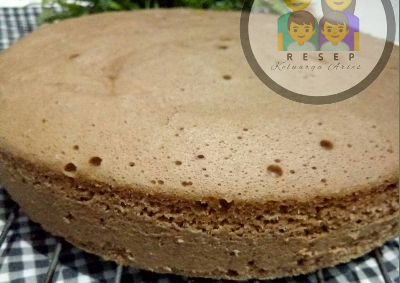 RESEP BOLU AGAR-AGAR COKLAT