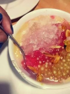 A picture of Bengali Restaurant Style Falooda/Falooda (Dessert) Recipe 🍜.