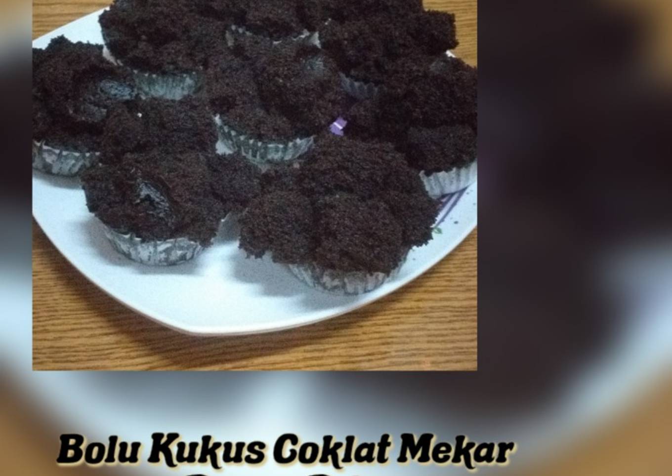 Bolu Kukus Coklat Mekar Tanpa Telur