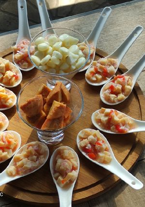 Una foto de Ceviche de jibia