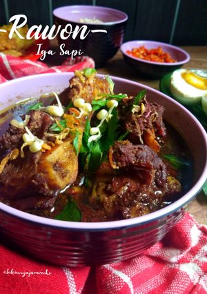 Foto resep Rawon Iga sapi