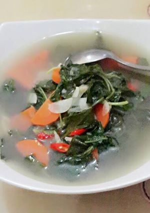 Foto resep Sayur bayam sederhana