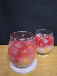 Foto resep Fruity Rosella yakult Tea