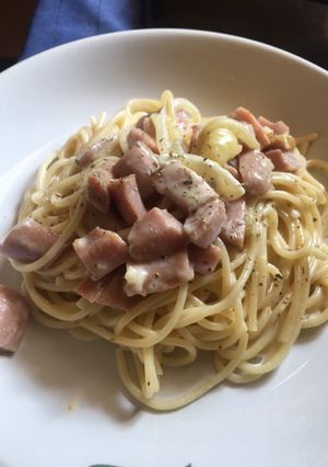 Foto resep Spagheti Carbonara
