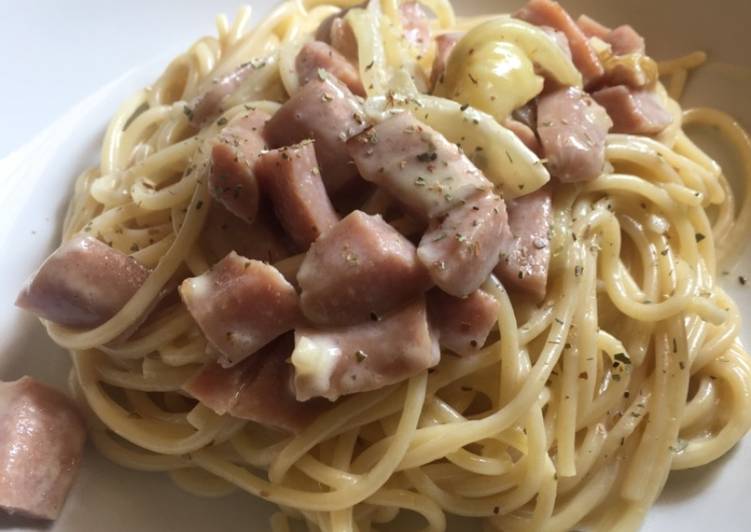 Resep Spagheti Carbonara yang pingin nambah