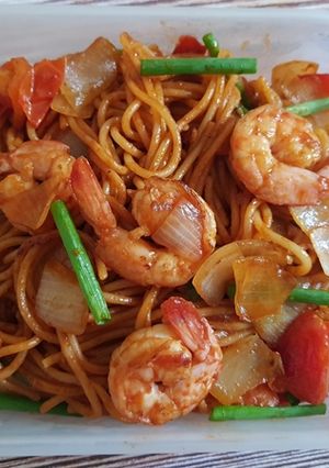 รูปของ สปาเก็ตตี้กุ้ง