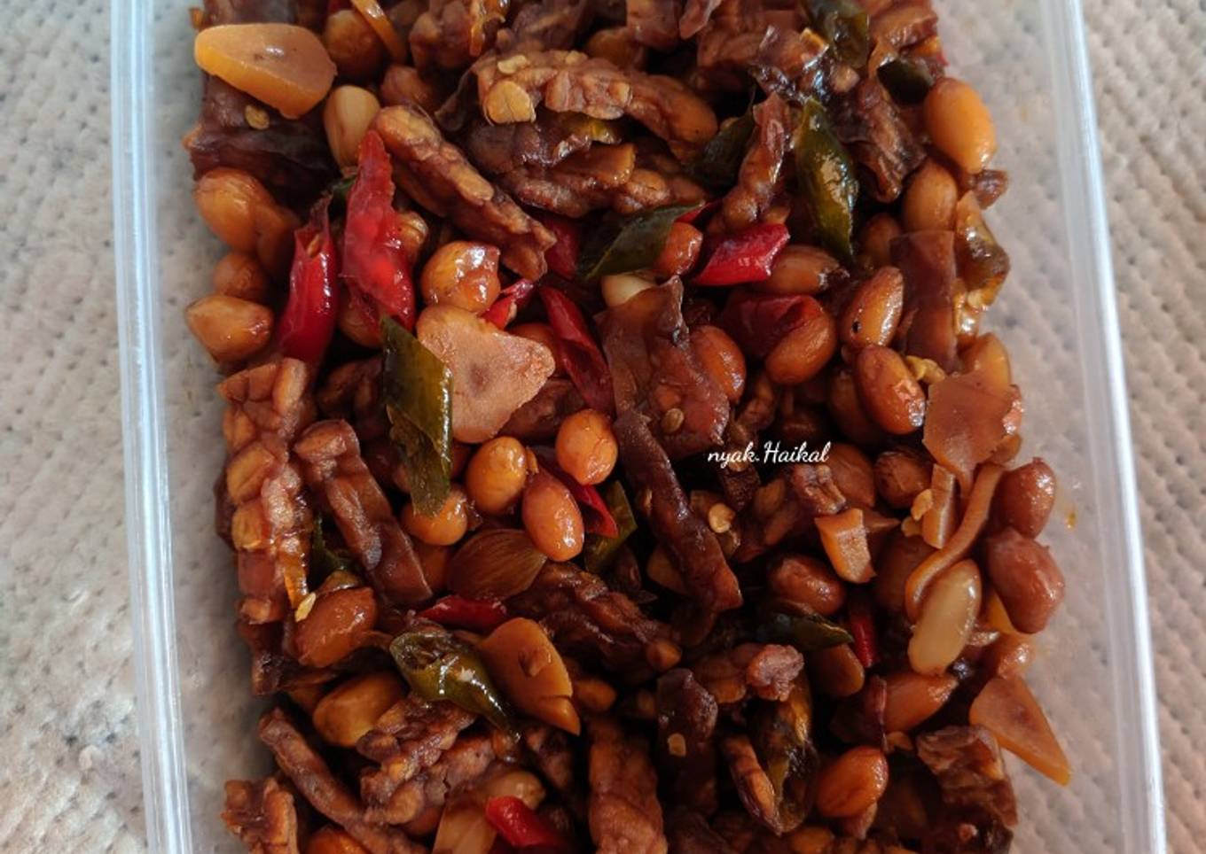 Kering Tempe Kacang