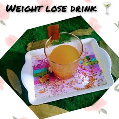 A picture of Healthy and weight loss drink.
