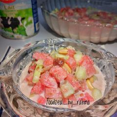 A picture of Cucumber Fruit Salad.