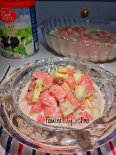 A picture of Cucumber Fruit Salad.