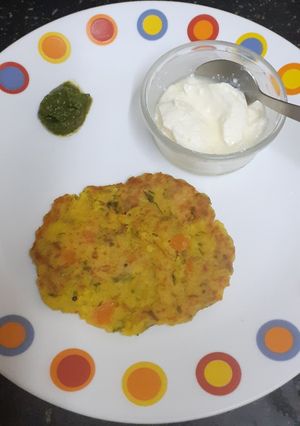 A picture of Proso Millet Chilla.