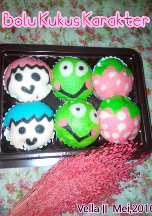 Foto resep Bolu kukus karakter