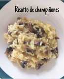 Risotto de champiñones