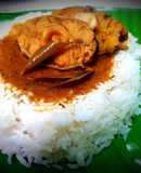 Arachuvitta Meen Kuzhambu (Fish Curry in Homemade ground paste)