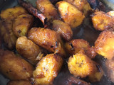 Plátanos al caldero (dulce de plátanos maduro)