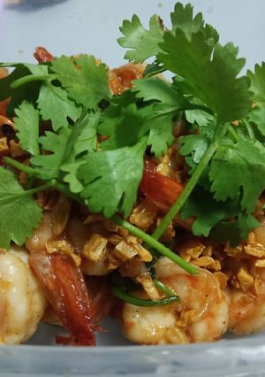 รูปของ กุ้งทอดกระเทียม