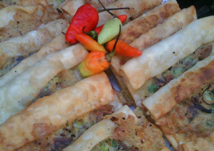 Martabak daging mini