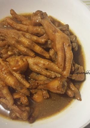 Foto resep Ceker Masak Kecap