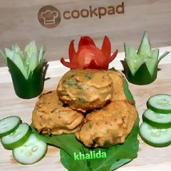 A picture of Mashed potatoes pakoras.