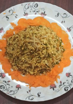 A picture of Veg fried rice.