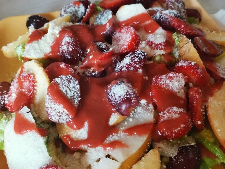 Easy Steps to Make Messy Salad with Strawberry Vinaigrette the Can Spoil the Tongue You can take Joss in your mouth