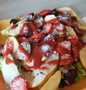 Recipe Messy Salad with Strawberry Vinaigrette the Delicious Makes you drool