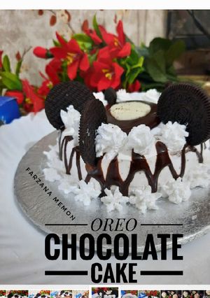 A picture of Oreo chocolate cake.