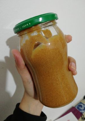 Una foto de Mantequilla de maní súper fácil (sin agua)