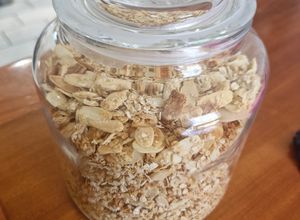 Una foto de Granola de miel y almendras