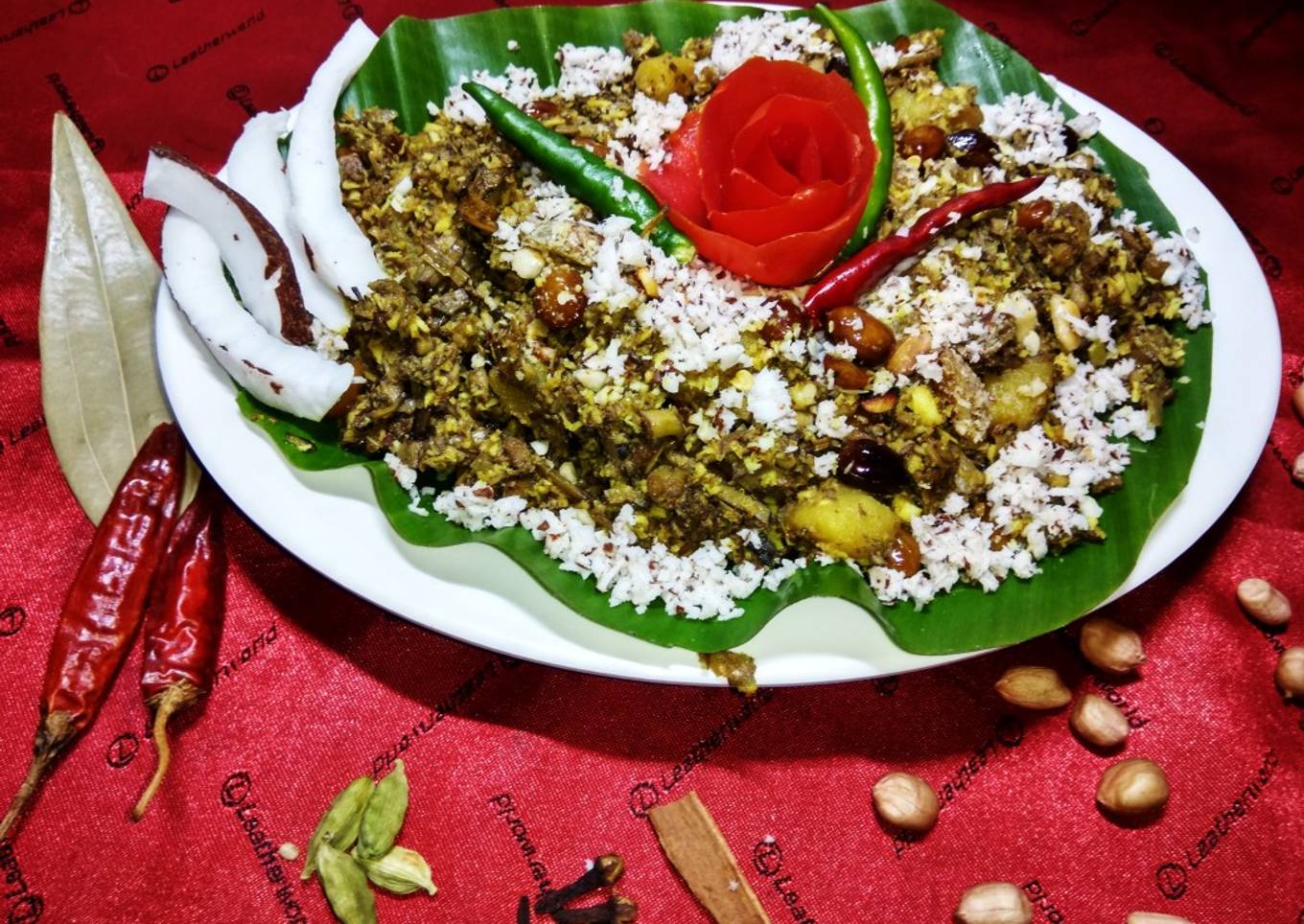 Banana blossom curry