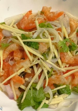 รูปของ ยำกุ้งแห้ง