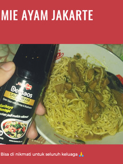 Foto resep Mie ayam