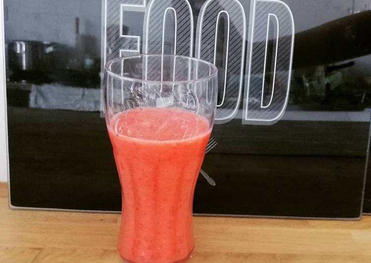 Comment Cuisiner Smoothie banane fraise orange