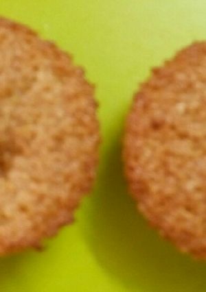 A picture of Eggless semolina muffins.