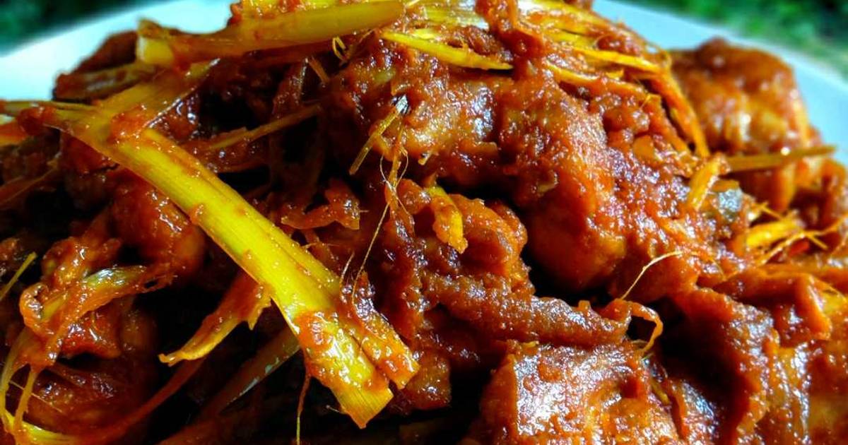 Resepi Ayam Masak Serai Azie Kitchen / Resepi Ayam Masak Serai Azie