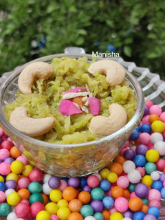 A picture of Bottle Gourd Halwa(Lauki Halwa).