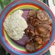 Solomillo en salsa de queso Brie