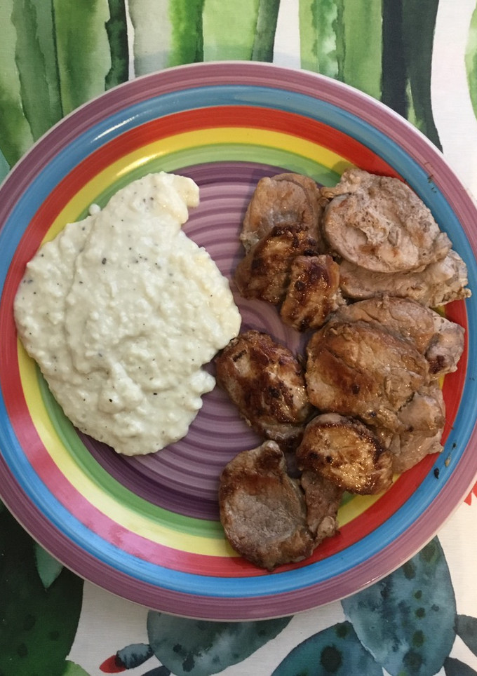 Una foto de Solomillo en salsa de queso Brie