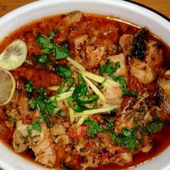 A picture of Fish curry.