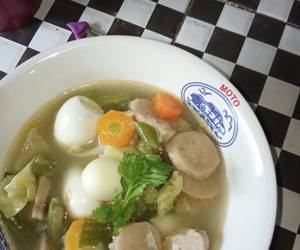 Resep Mudah Sayur sop baso dan telur puyuh Lezat Mantap