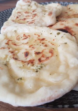 Une photo de Naans au fromage