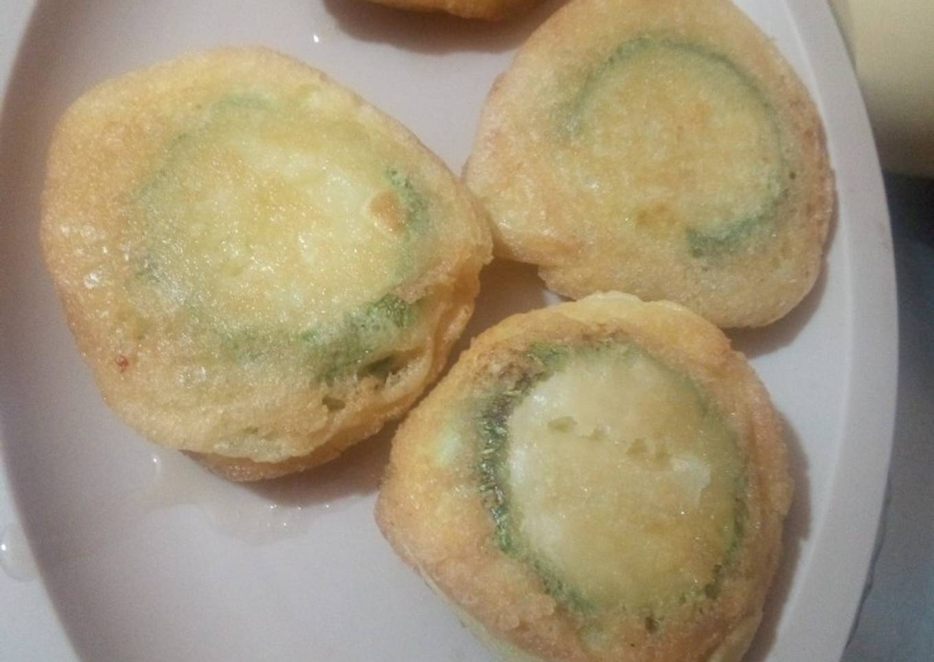 Calabzas capeadas con queso