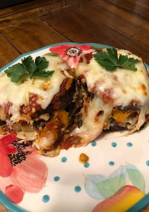 A picture of Eggplant Stackers.