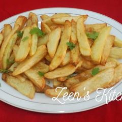 A picture of Plain Salted Potato Wedges.