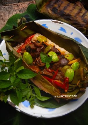 Foto resep Nasi Bakar Ati Ayam