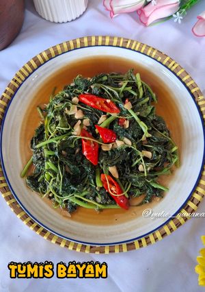 Foto resep Tumis Bayam